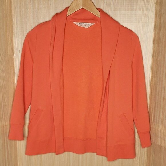 J. Crew Antique Fleece Sweatshirt Jacket Small - Picture 1 of 7